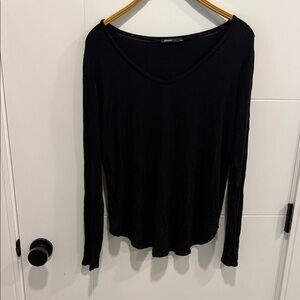 Studio Classic Black Long Sleeve Tee size large